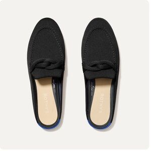 Rothy's Loafer Mule in Black size 10